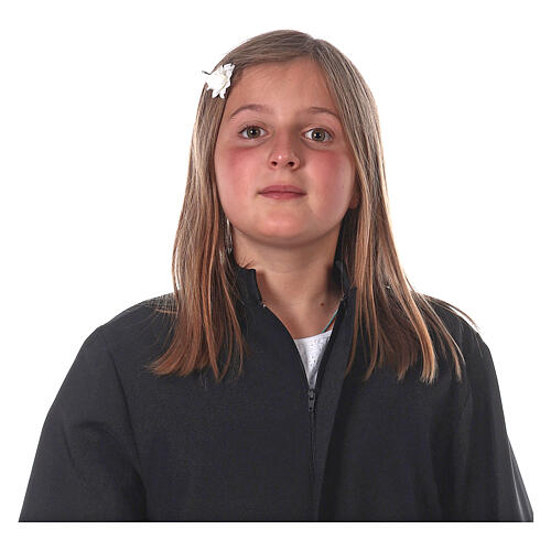 Server surplice and black cassock 11