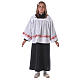 Server surplice and black cassock s5
