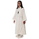 First communion alb, simple model, ivory s8