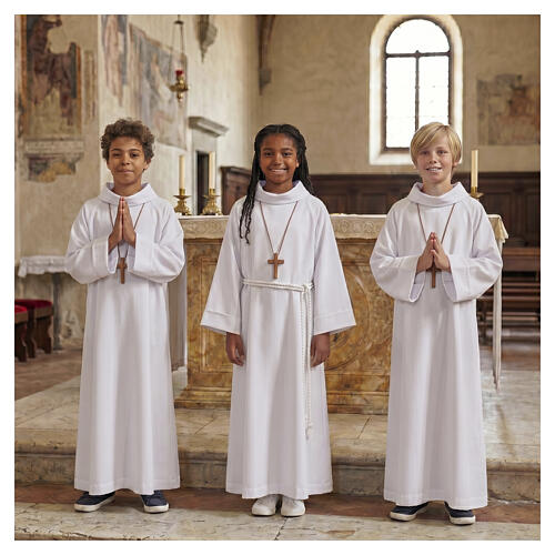 First communion alb 2