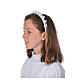First communion alb accessories: flower headband. s1