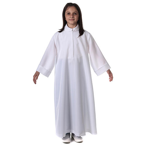 White alb for the holy first communion 1