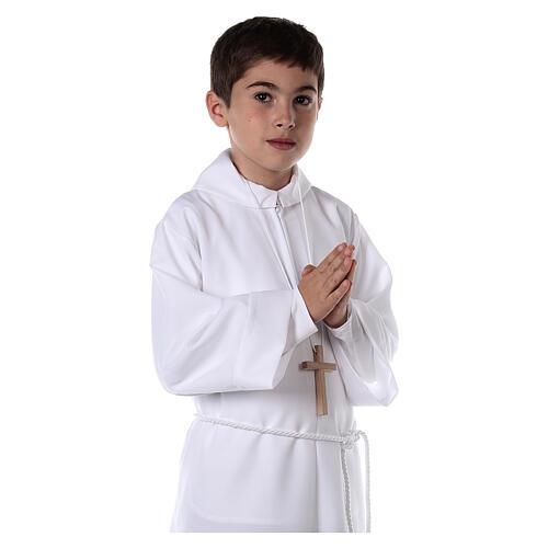 White alb for the holy first communion 2
