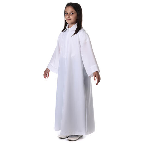 White alb for the holy first communion 3