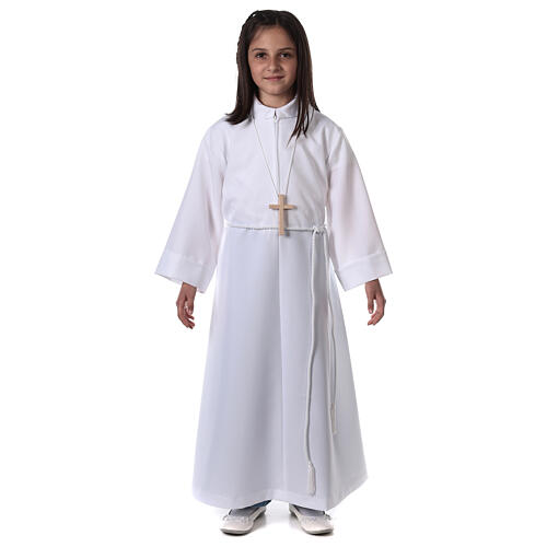 White alb for the holy first communion 5