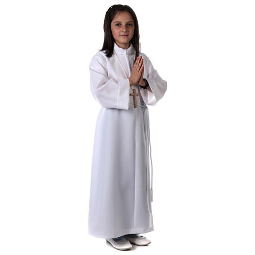 White alb for the holy first communion 9