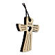 Cross first communion wood with hearth. s2