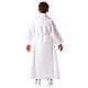 Aube communion avec scapulaire bord or unisex s12