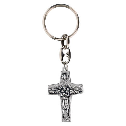 Pope Francis rosary and keyring 3