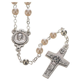 Terços e Dezenas: Terço e chaveiro Papa Francisco Terços e Dezenas: Terço e chaveiro Papa Francisco