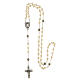 Pope Francis rosary and keyring s6