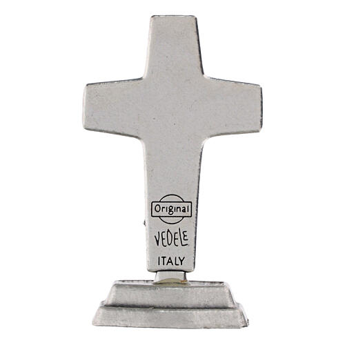 Rosario marrone e croce Papa Francesco 7