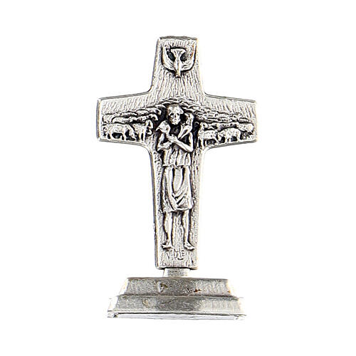 Black Rosary and cross, Pope Francis 2