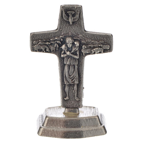 Rosario mogano e croce Papa Francesco 3