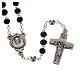 Pope Francis mahogany rosary and cross s2