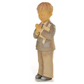 Bomboniere sacre e ricordini: Bambino in preghiera resina