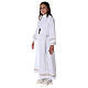 First Holy Communion Alb with braided border on hem and sleeves s7