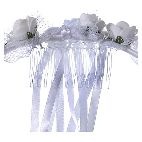 Couronne florale rose 5
