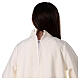 Communion tunic with scapular edged on the front and on the back gold with chalice embroidery s13