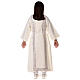 Communion tunic with scapular edged on the front and on the back gold with chalice embroidery s15