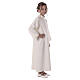 Communion tunic with chalice embroidery and scapular edged on the front and on the back gold s8