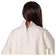 Communion tunic with chalice embroidery and scapular edged on the front and on the back gold s10