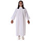 Vestido Primera Comunión poliéster abocinado cuello alto s12