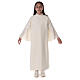 First Communion alb ivory with white embroidery girl s10