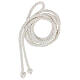 White rope cincture with knot for First Communion 2 m s1