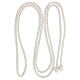 White rope cincture with knot for First Communion 2 m s3