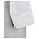 First Communion alb folded macramé bow belt s8