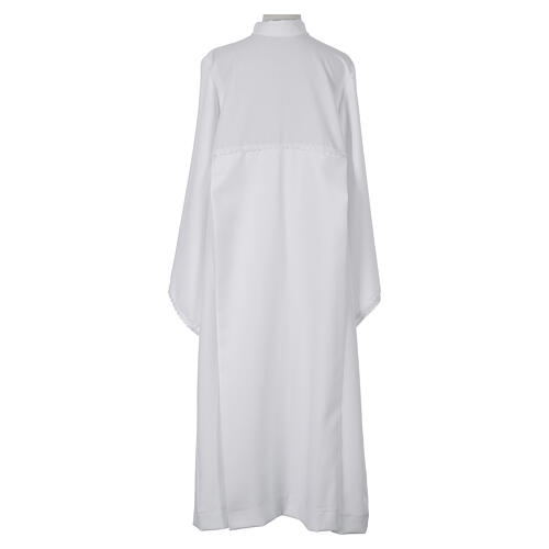 First Communion Dress with Floral Ruffle 8