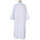 White First Communion Tunic Flared Embroidered Official Jubilee 2025 Latin Logo s8