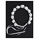 First Communion fabric rose crown, 22 cm s2