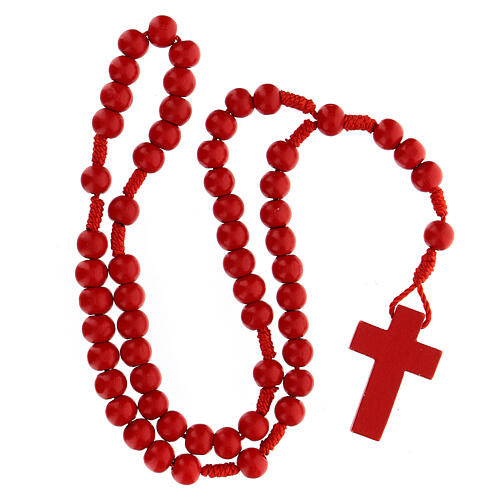 Kit rosario e icono Virgen Ternura 3