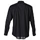 Chemise clergy In Primis élastique coton manches longues noire s6