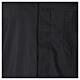 Camisa de sacerdote preta manga curta linha In Primis tecido elástico 97% algodão e 3% Lycra s2