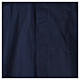 Camisa de sacerdote azul manga curta linha In Primis tecido elástico 97% algodão e 3% Lycra s2