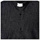 Camisa cuello clergy manga larga Denim azul oscuro Cococler s3
