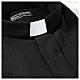 Clergy shirt Cococler short sleeve linen blend black  s3