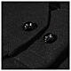 Clergy shirt Cococler short sleeve linen blend black  s6
