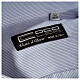 Clergy shirt CocoCler cotton blend long sleeve tab collar light blue s3
