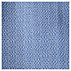 Camisa azul céu padrão Versus CocoCler colarinho sacerdote manga comprida algodão s4