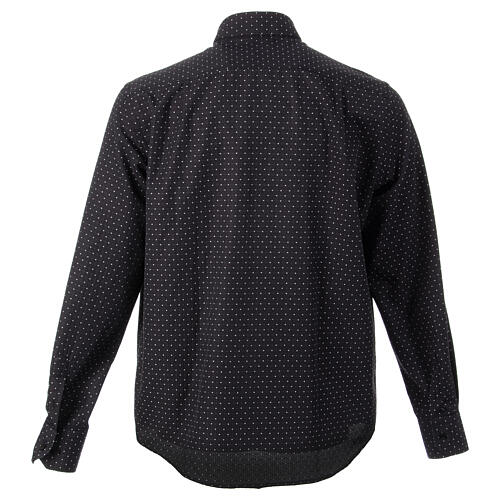 long sleeve clergy shirt