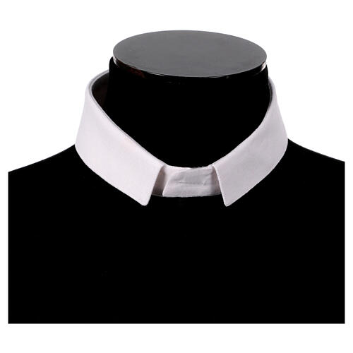 Double collar of classic linen blend by CocoCler 2