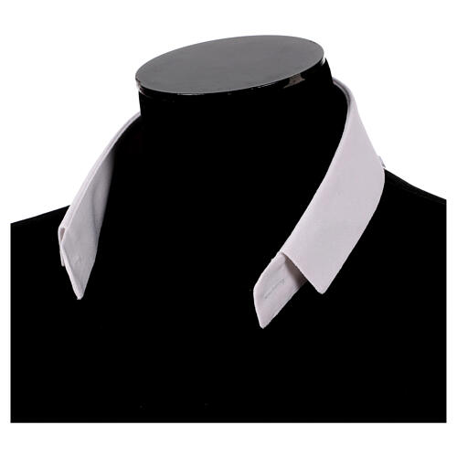 CocoCler classic linen blend double collar shirt 5