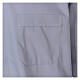 Camicia Clergy In Primis manica lunga misto cotone taglie comode grigio chiaro s3