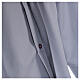 Camicia Clergy In Primis manica lunga misto cotone taglie comode grigio chiaro s5
