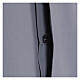 Camicia grigio chiaro clergyman manica corta misto cotone In Primis taglie comode s4