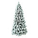 Christmas tree 180 cm frosted PVC Nordend Winter Woodland s1